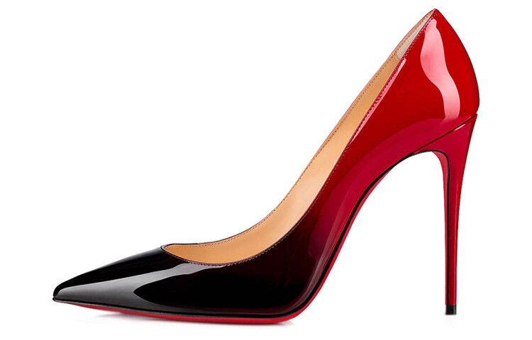 

Туфли на высоком каблуке Kate женские, черный/красный Christian Louboutin