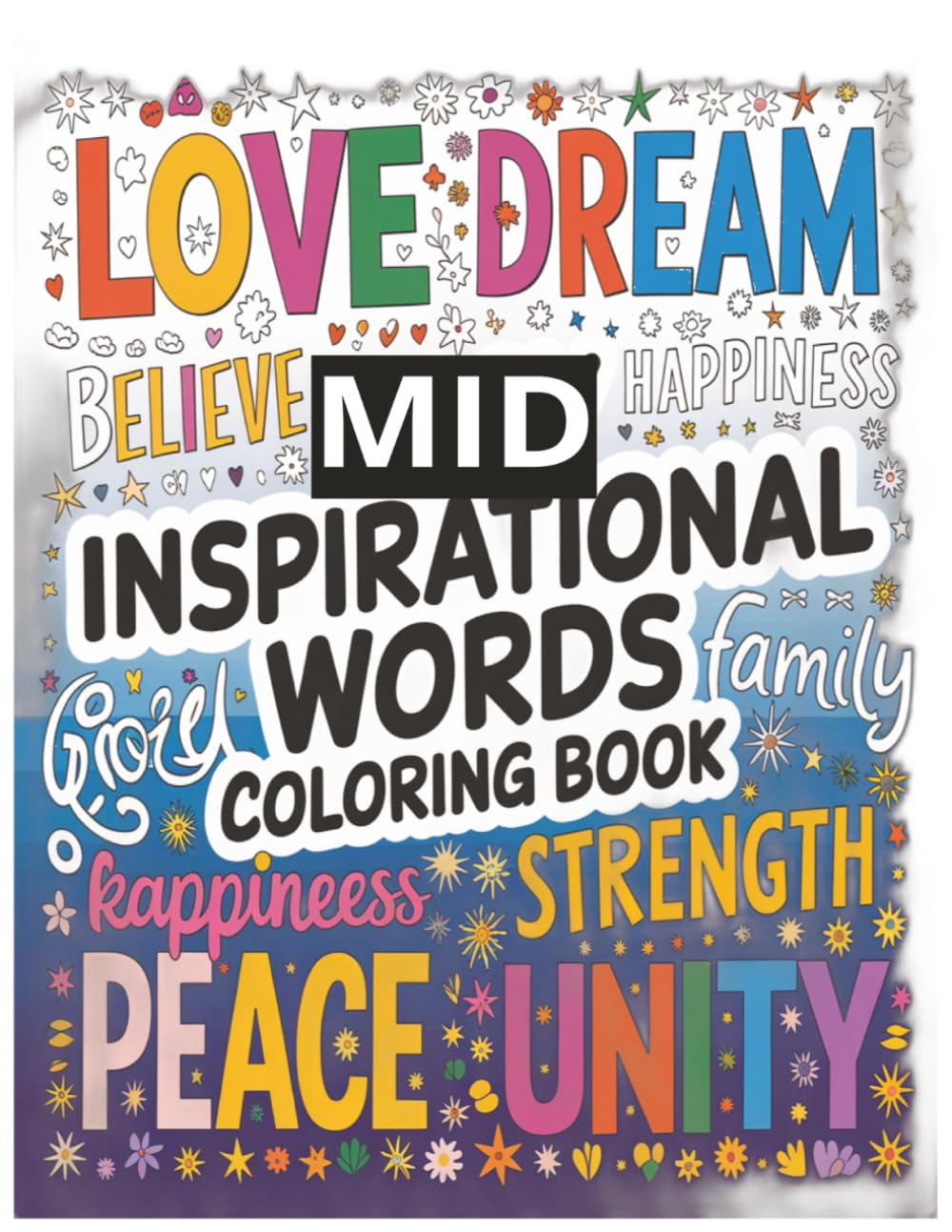 

Best Mid inspirational quotes coloring book (Independently published)