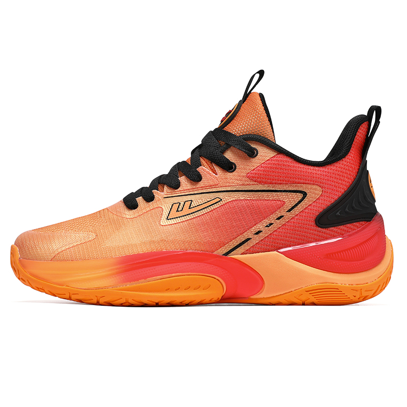 

WARRIOR Высокие износостойкие легкие дышащие нескользящие низкие баскетбольные кроссовки унисекс оранжево-красные, цвет Orange Red