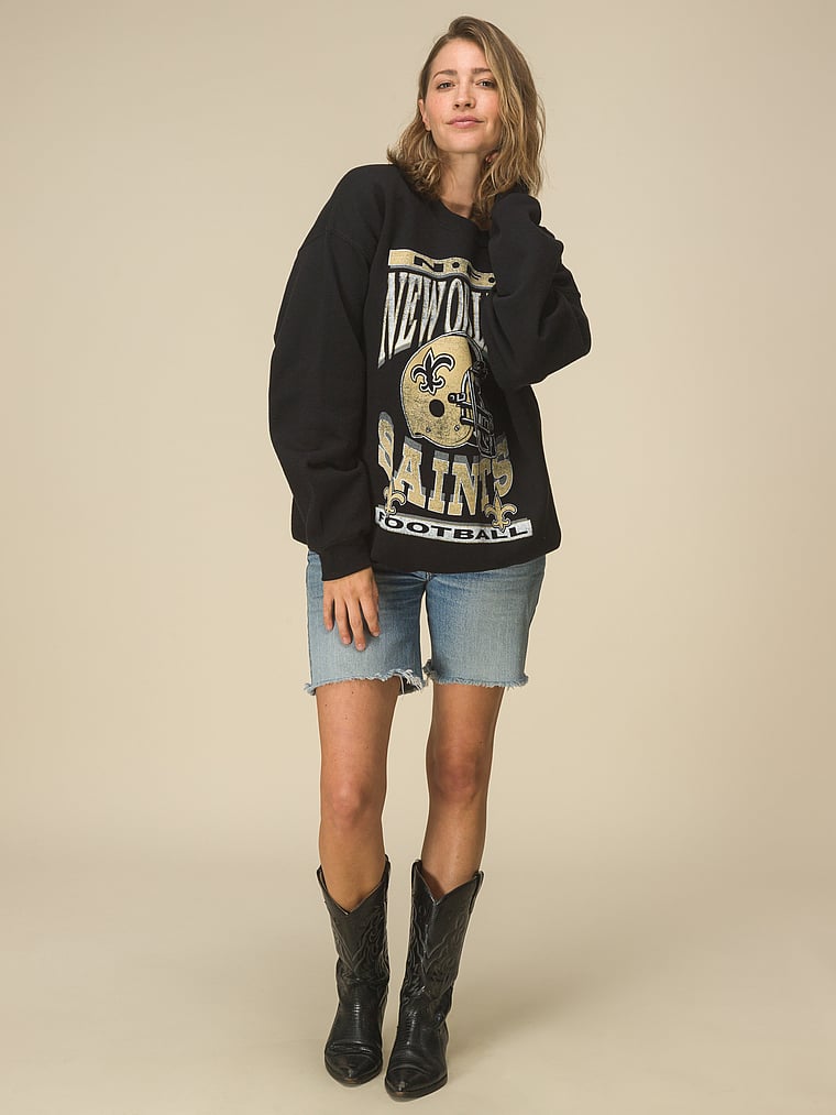 

Флисовая толстовка Saints Helmet Crew Junk Food Clothing, black-saints, Черный, Флисовая толстовка Saints Helmet Crew Junk Food Clothing, black-saints