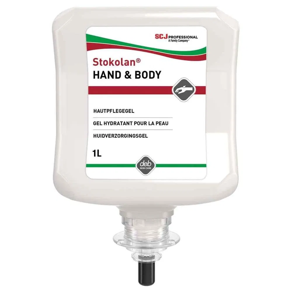 Увлажняющий лосьон Stokolan Hand & Body Liquid Skin Lotion, картридж 1000 мл Stoko