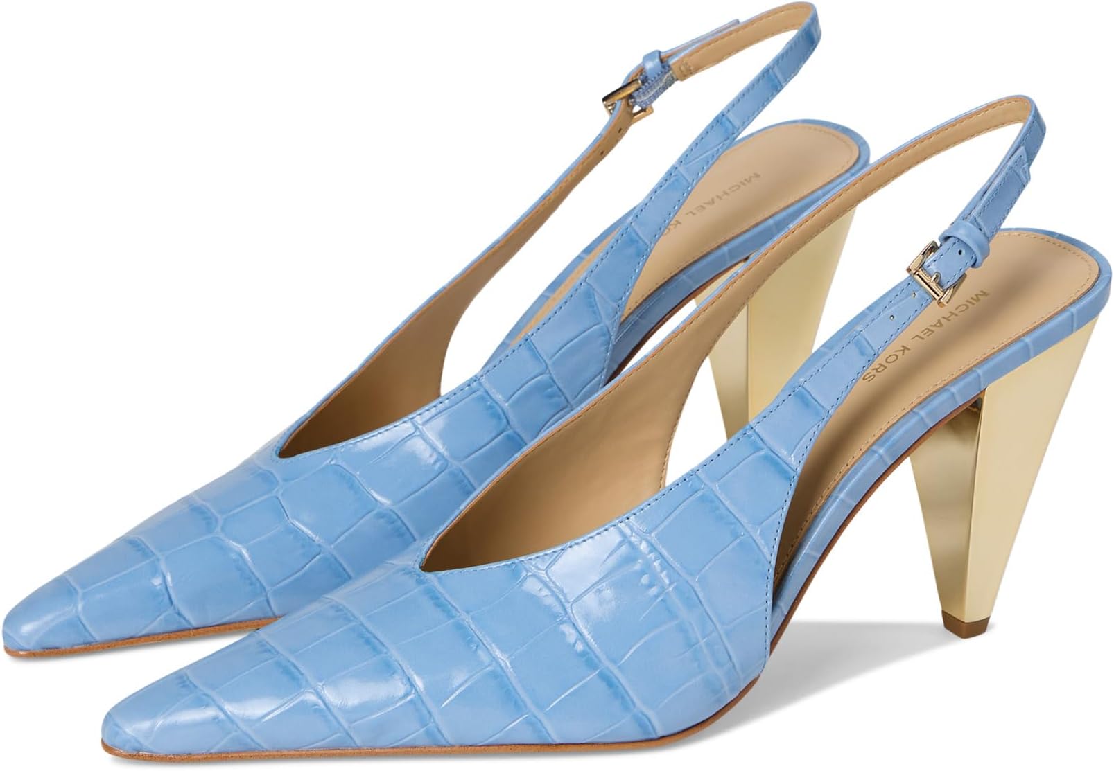 Туфли MICHAEL Michael Kors Electra Sling Pump, цвет French Blue