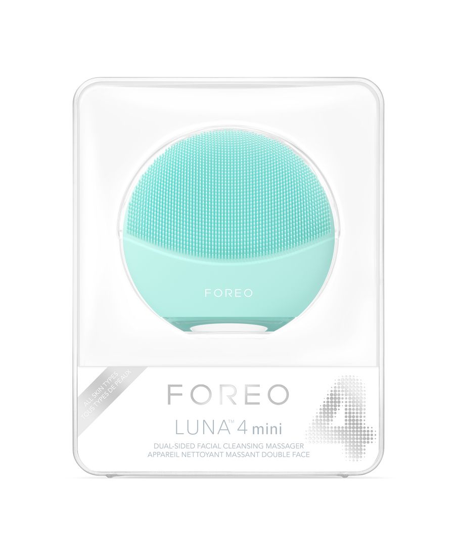 FOREO LUNA 4 mini Мини-массажер для глубокого очищения лица, Arctic Blue — фото 4