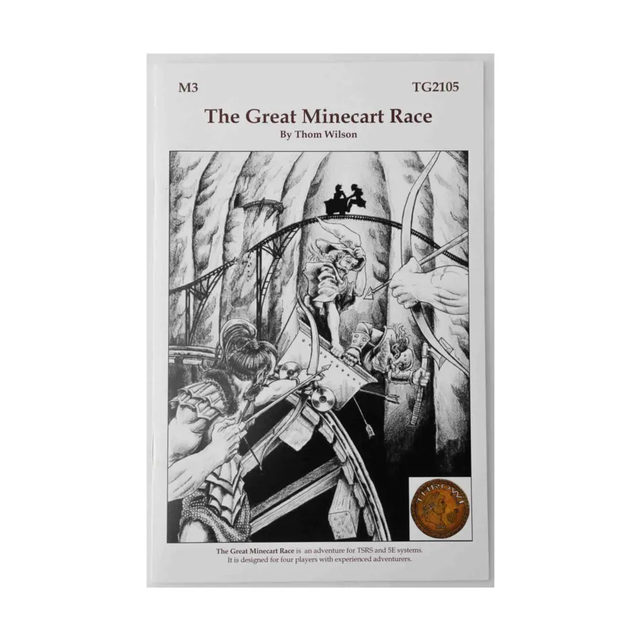 

Модуль Great Minecart Race, OSR (ThrowiGames)