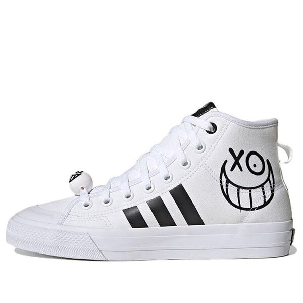 

Кроссовки nizza hi Adidas, белый
