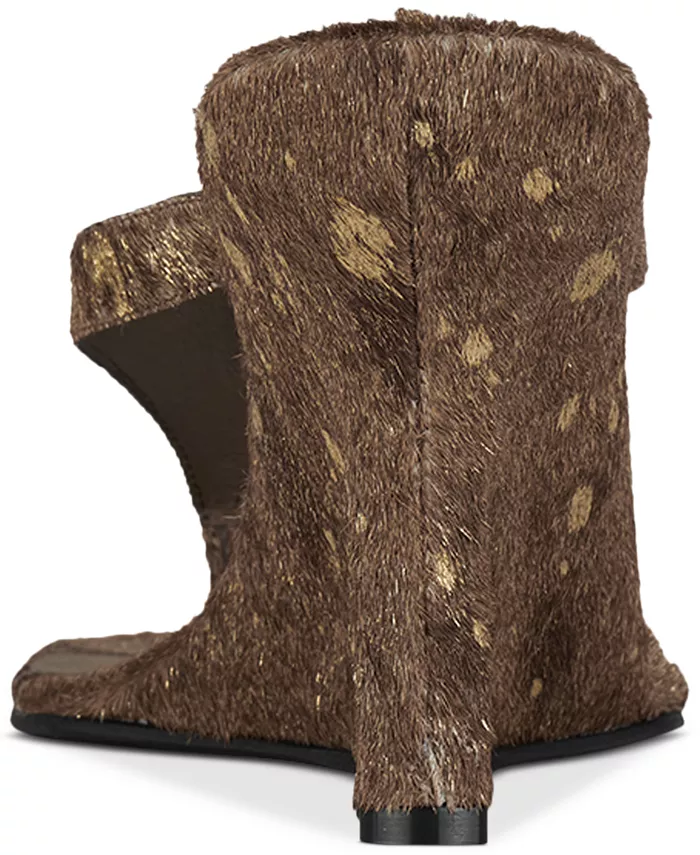 Роми-Ф Клиновидные Сланцы-танга Jeffrey Campbell, коричневый — фото 3