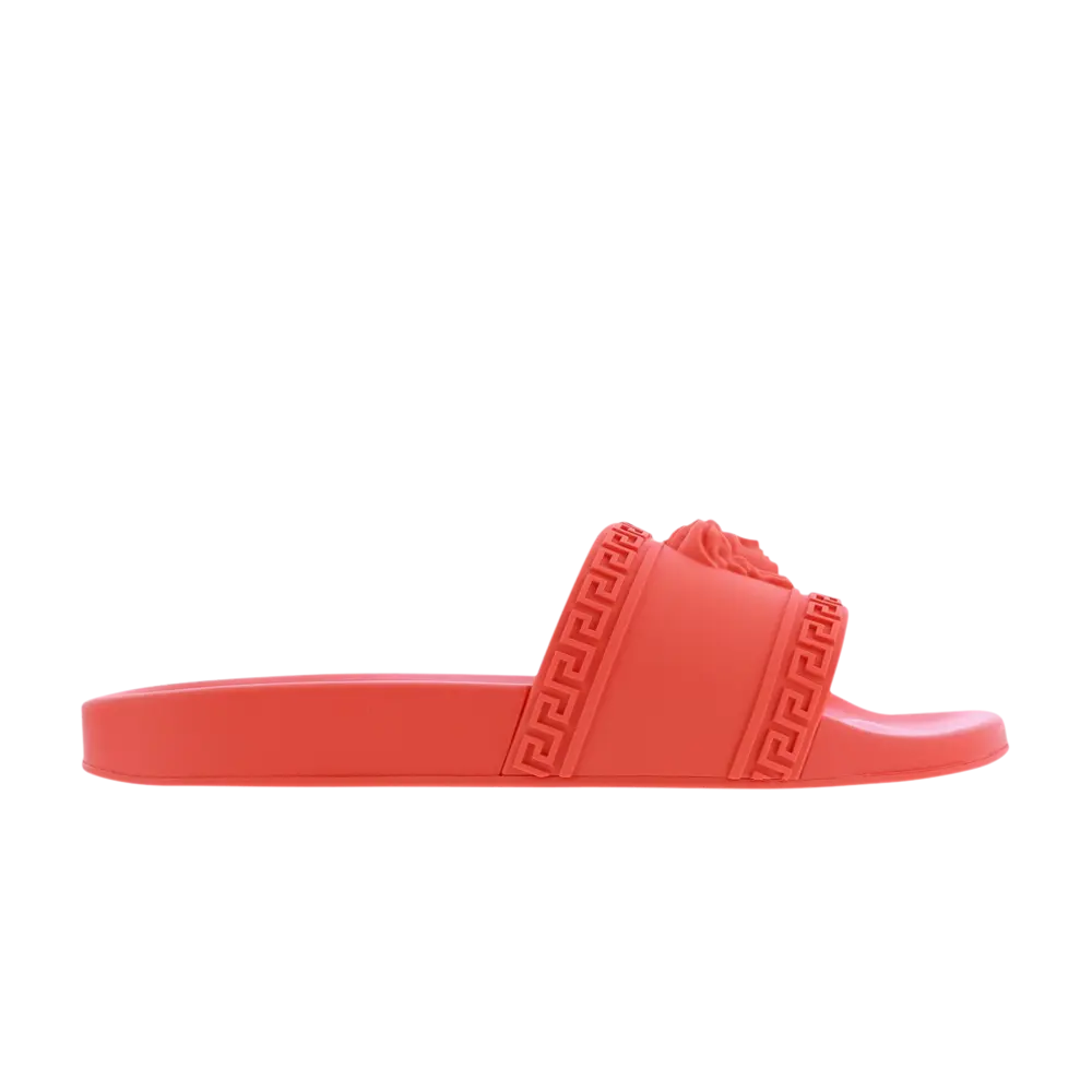 Шлепанцы Versace Palazzo Medusa Pool Slide, оранжевый