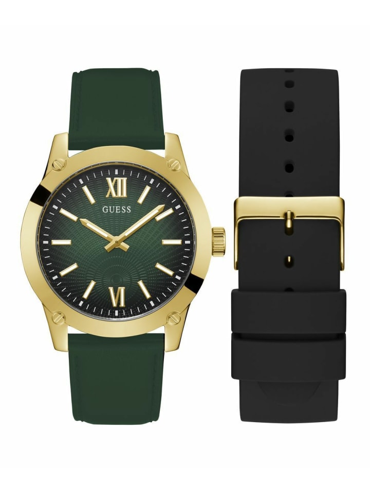 

Guess Мужские аналоговые часы в золотом исполнении