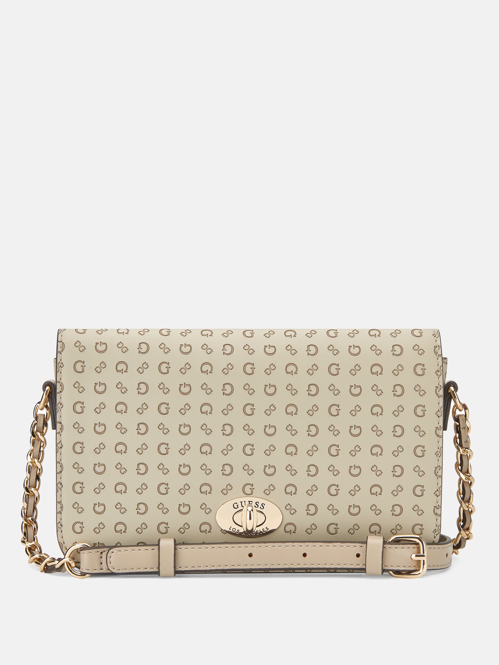 

Сумка Ballantyne Mini сумка через плечо Guess Factory, серо-коричневый