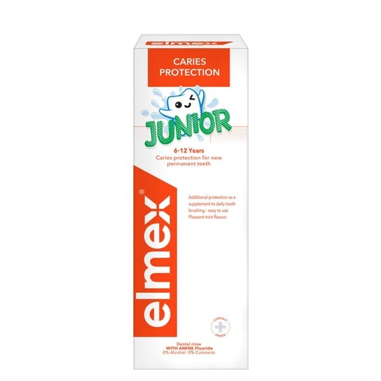 

Жидкость для полоскания рта для детей 6-12 лет, 400 мл Elmex, Junior