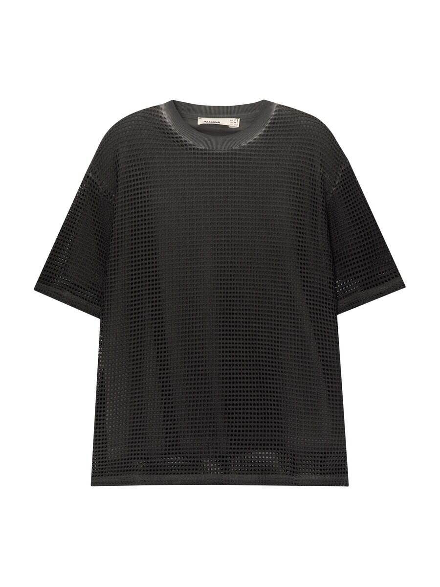 

Классическая футболка Pull&Bear Shirt, графитовый