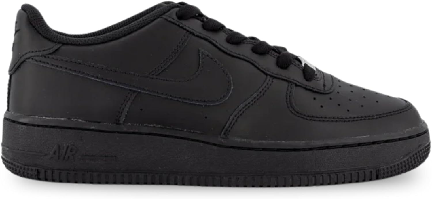 Детские баскетбольные кроссовки Nike Air Force 1 (GS), черный — фото 2