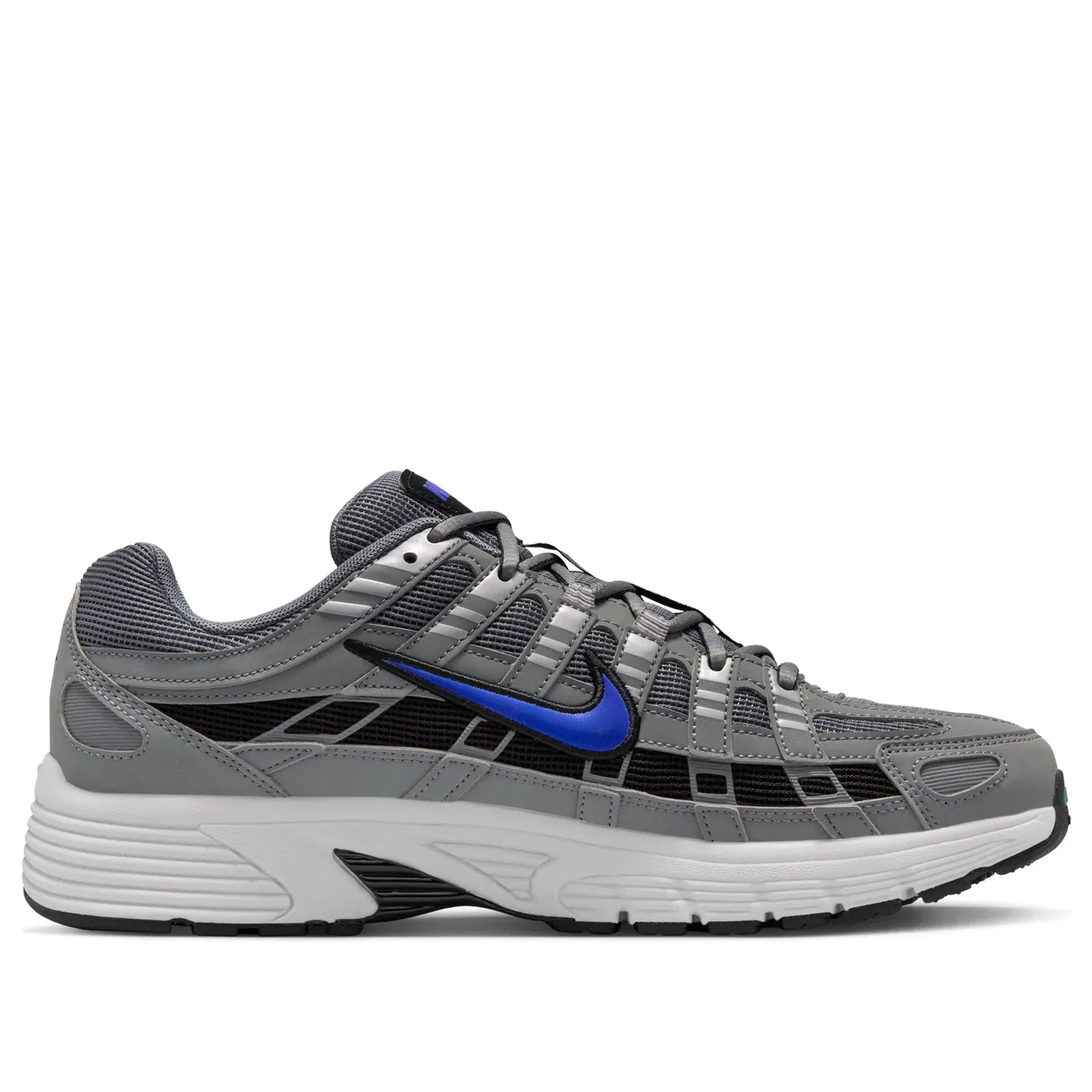 Кроссовки Nike P-6000 'Smoke Grey Racer Blue' IR5279-002, серый — фото 2