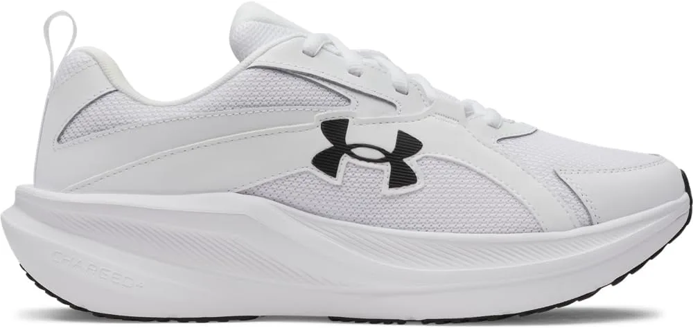 Мужские кроссовки Under Armour Charged Assert 11, белый/черный — фото 2