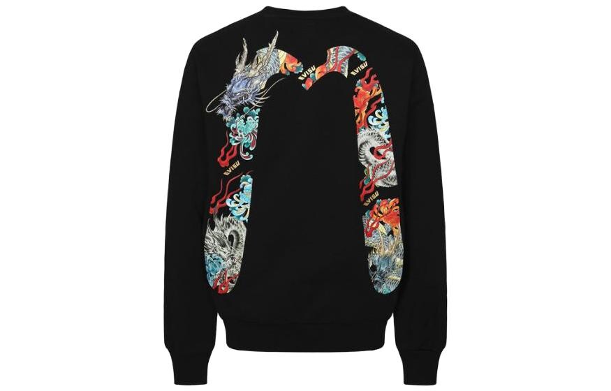 

Толстовка мужская черная Evisu, черный