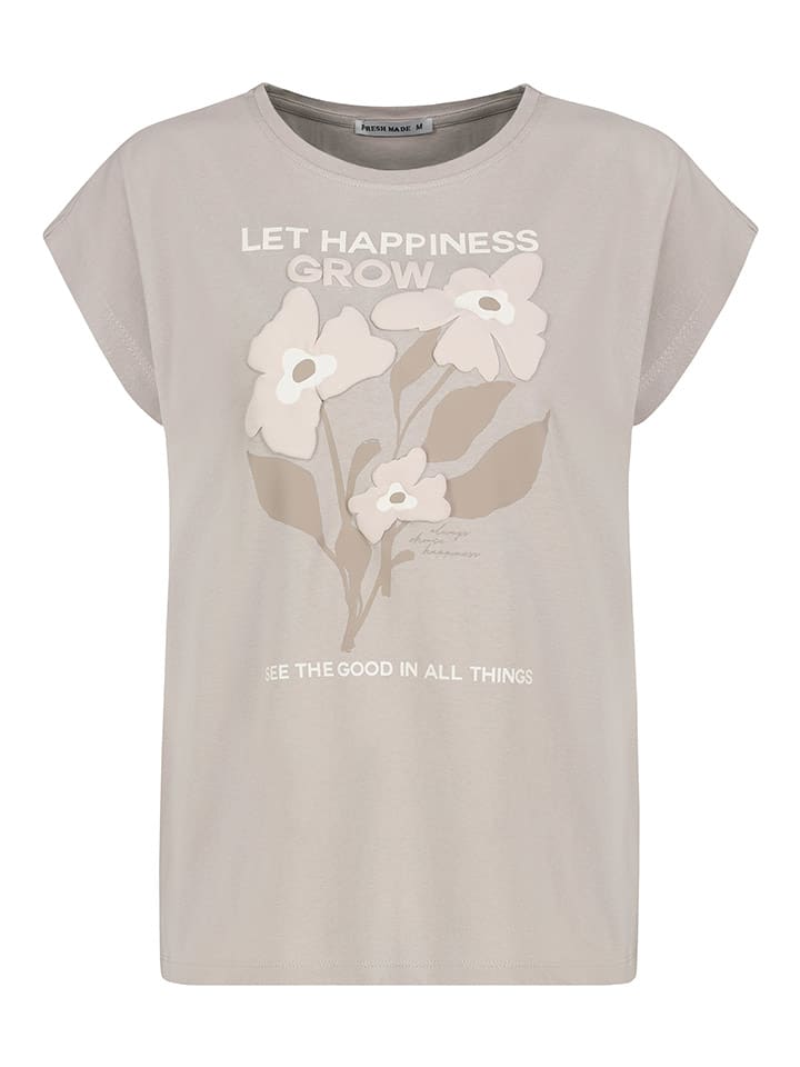 

Fresh Made Футболка кремового цвета