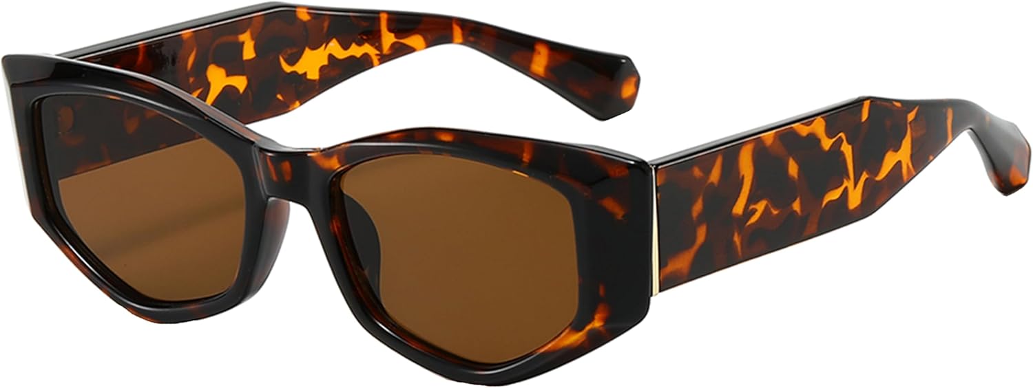 

Солнцезащитные очки Kursan Retro в толстой оправе для женщин и мужчин, классические солнцезащитные очки 90-х годов, массивные, с защитой от УФ-излучения UV400, A3 Tortoise Frame/Brown