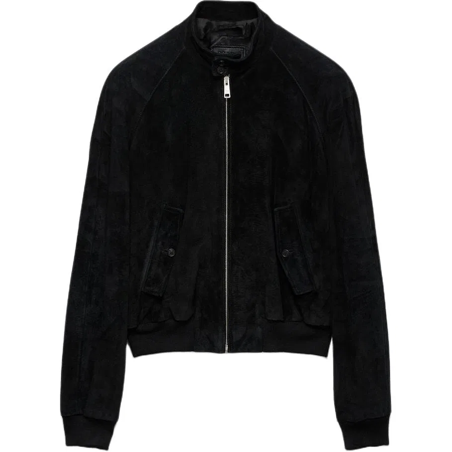 Куртка-бомбер на молнии PRADA, Black