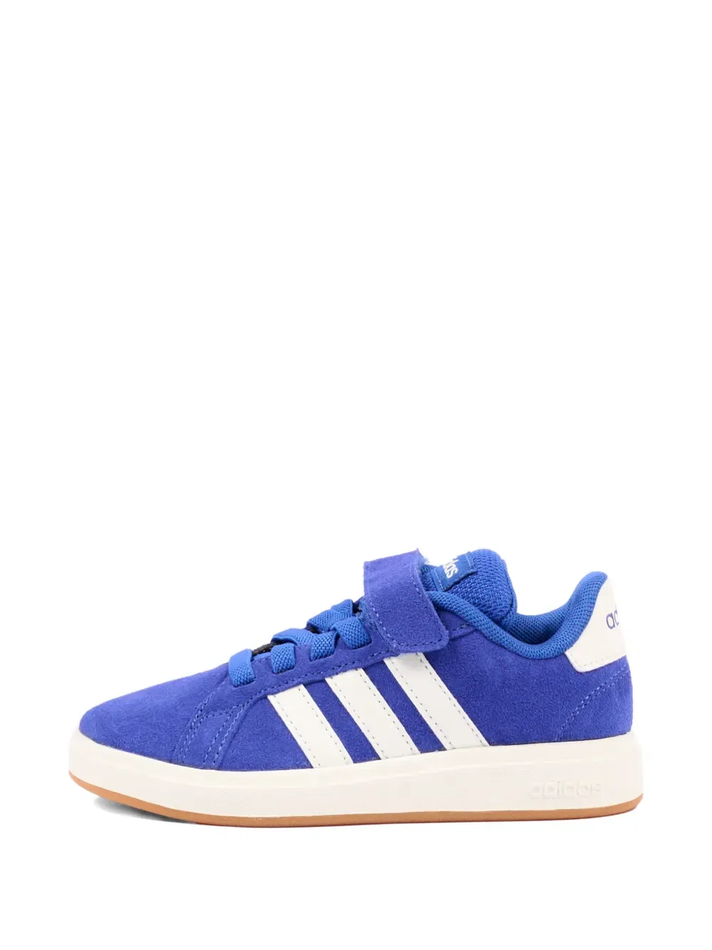 Кроссовки Grand Court из кожи 2000-х Adidas Kids, синий — фото 3