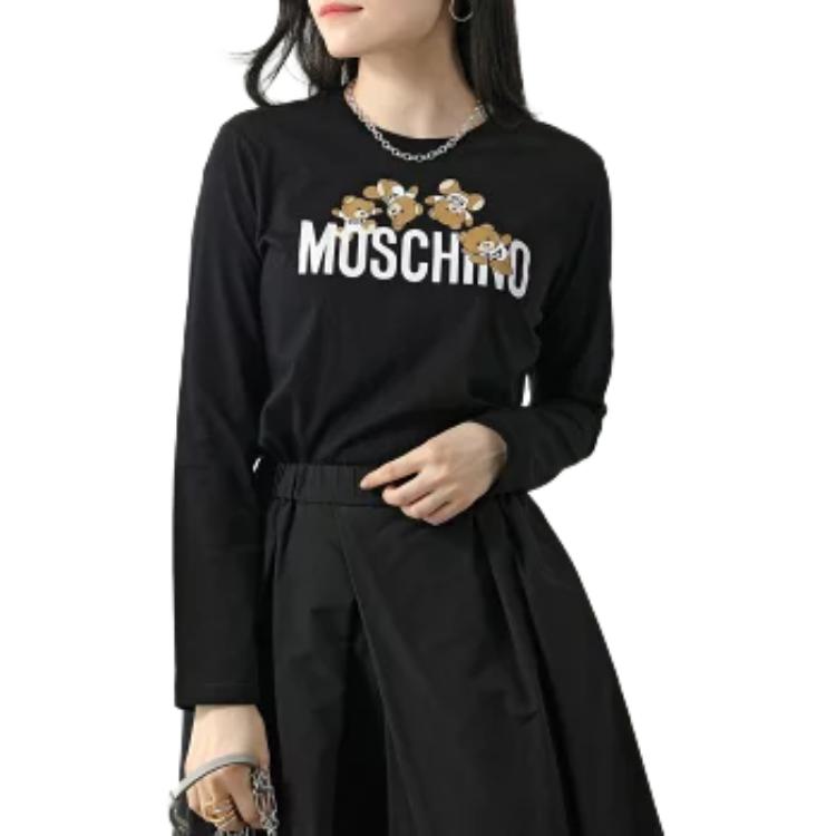 

Детская футболка MOSCHINO, черная