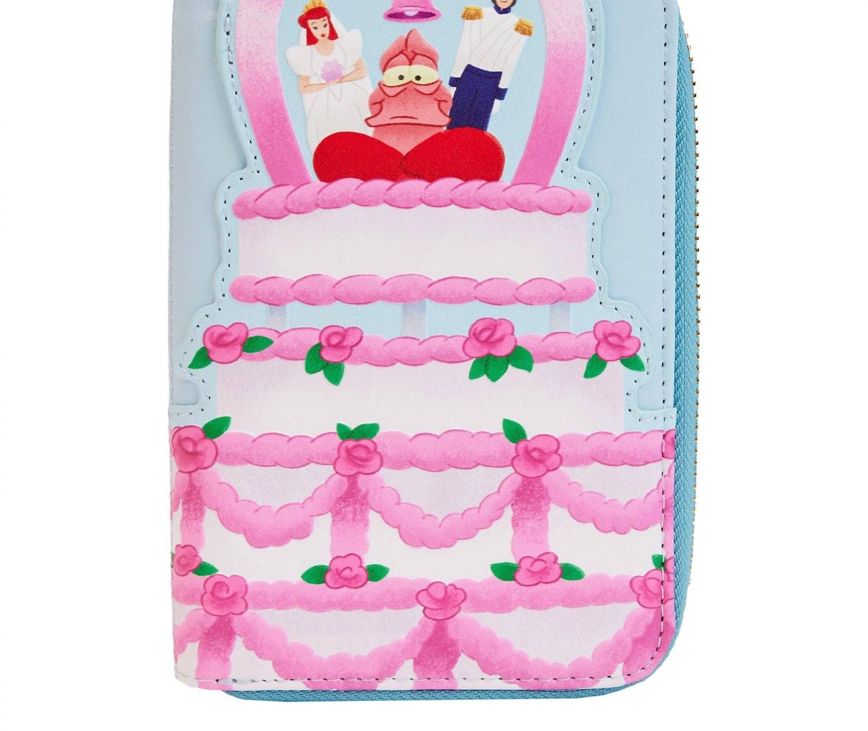 

Женский кошелек Disney Little Mermaid Wedding Cake Wallet в синем цвете Loungefly