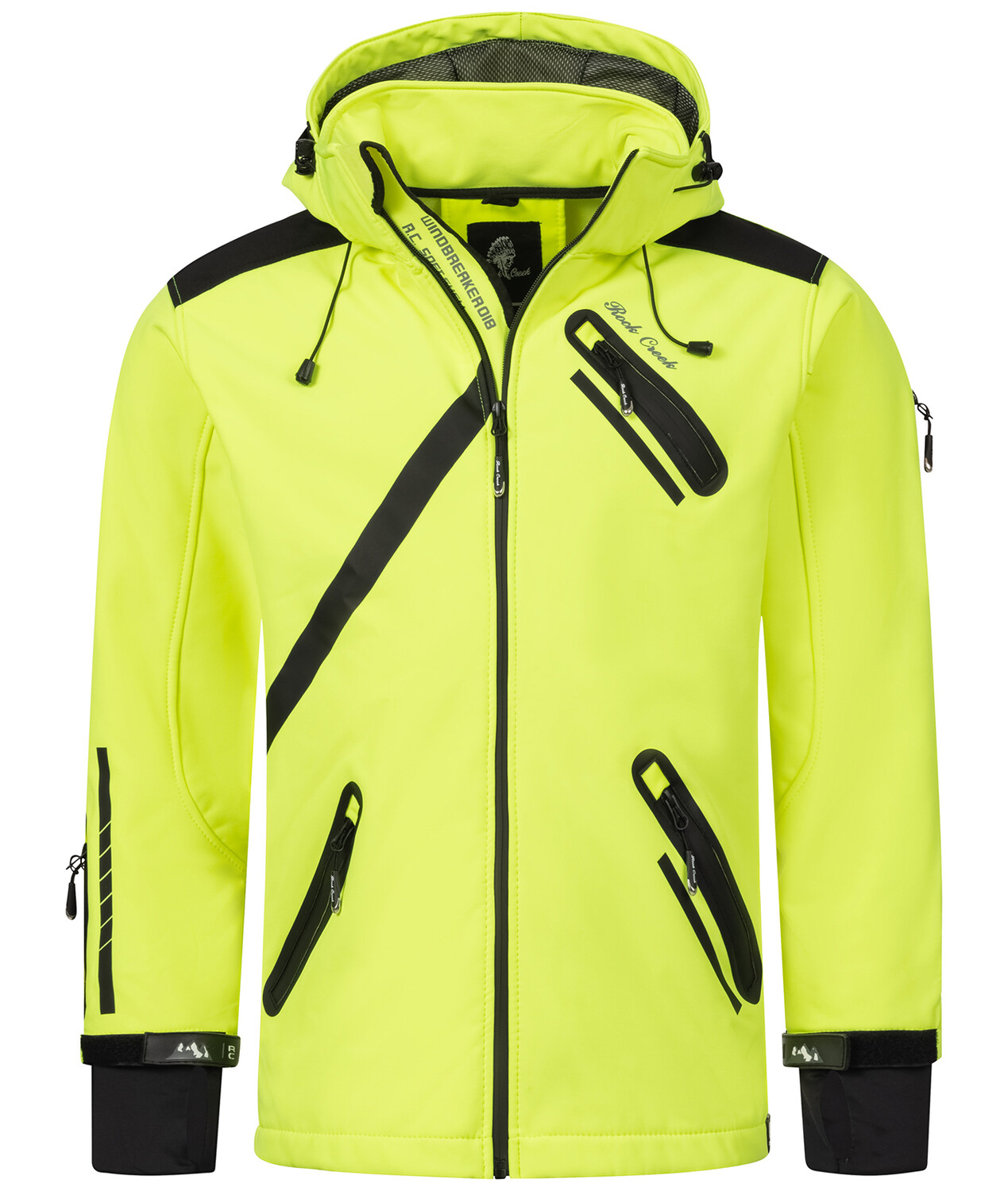 

Куртка Rock Creek Jacke, цвет Neongelb