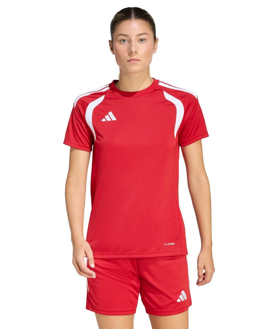 Женская футболка Tiro 26 League Soccer Adidas, team power красный 2/белый