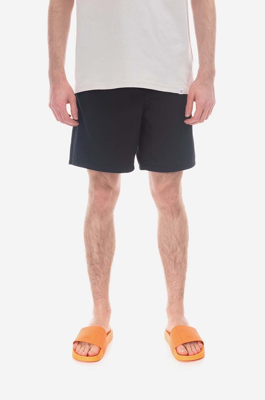 

Хлопковые шорты Norse Projects, черный