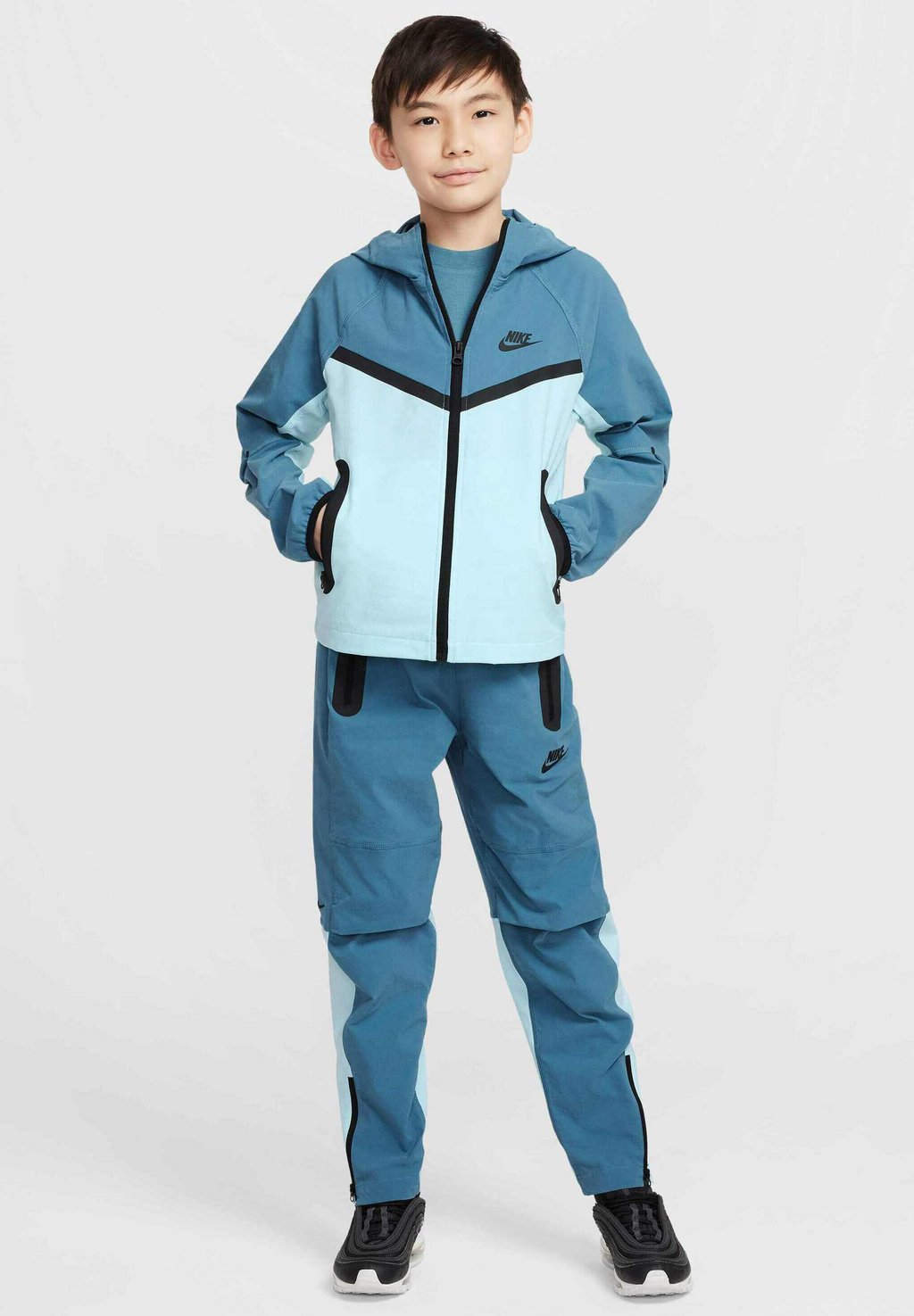 

Толстовка на молнии Nike Sportswear, синий