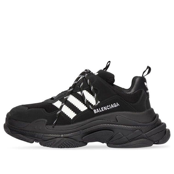

Кроссовки adidas x triple s sneaker 'black white' Balenciaga, черный
