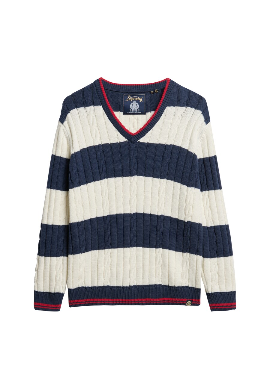 

Свитер Superdry, темно-синий