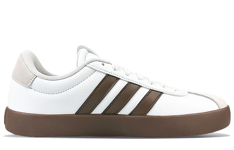 Кроссовки adidas Court Skateboarding Shoes Unisex Low-top Coffee, белый — фото 2