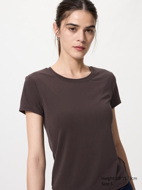 

Футболка-бра AIRism Uniqlo, 39 dark brown, Коричневый, Футболка-бра AIRism Uniqlo, 39 dark brown