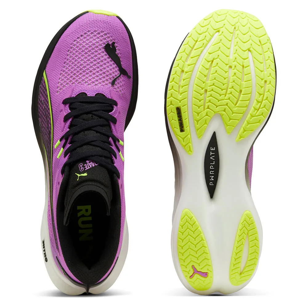 Беговые кроссовки Puma Deviate Nitro 3, фиолетовый — фото 2