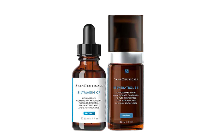 

Набор сывороток XIULIKE Day & Night Antioxidant Serum 2 Piece Set для подтяжки, увлажнения, осветления и восстановления CE/CF 30мл + RBE 30мл SKINCEUTICALS, Oily skin antioxidants day and night