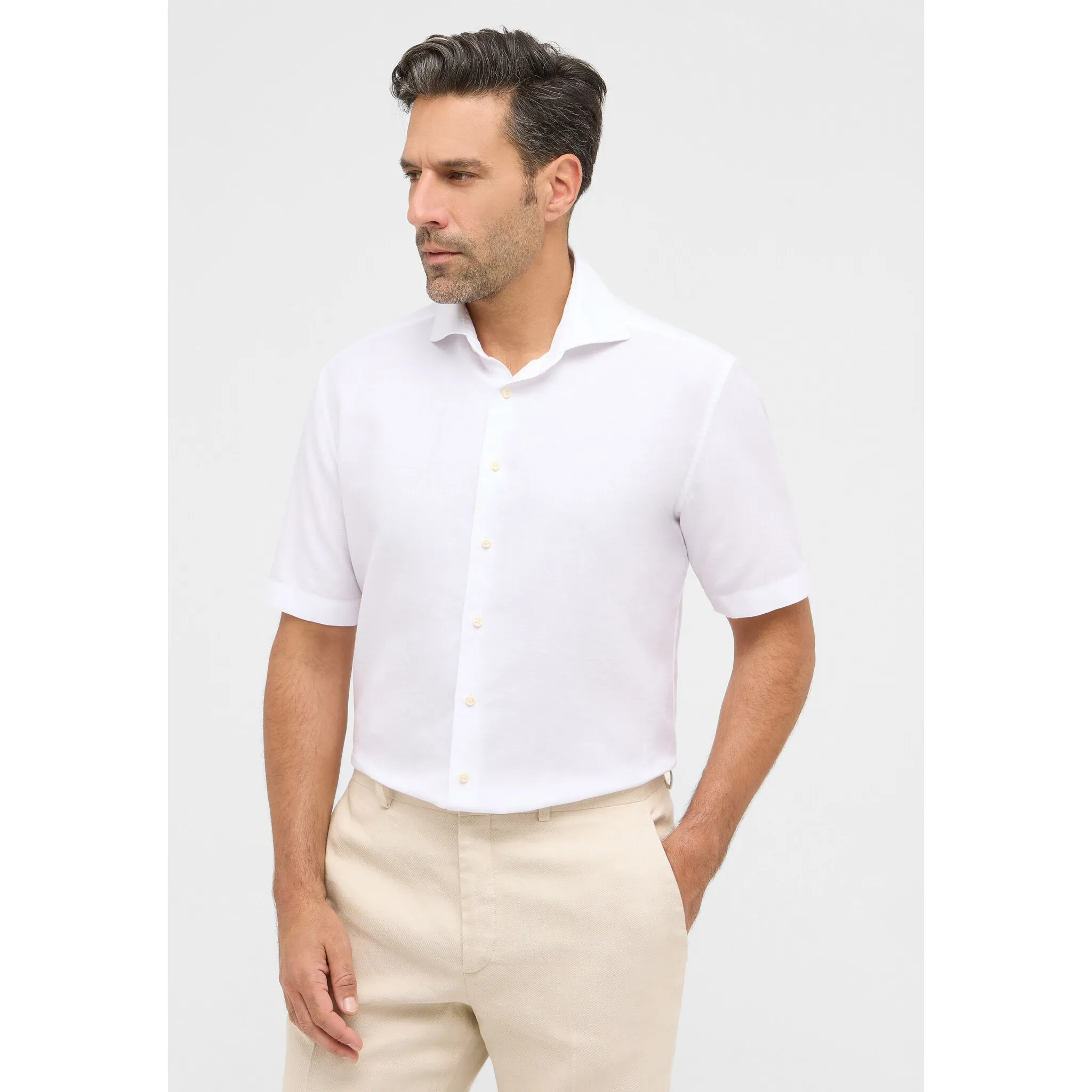 

Рубашка Eterna с короткими рукавами "MODERN FIT", белый