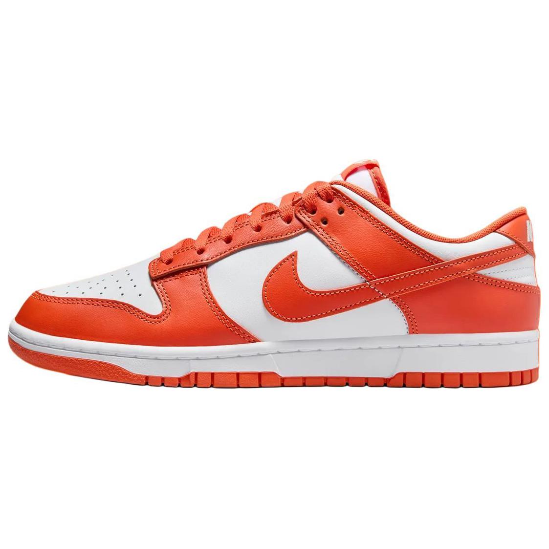 

Кроссовки Nike Dunk Skateboarding Shoes Unisex Low-top White/orange, белый/оранжевый