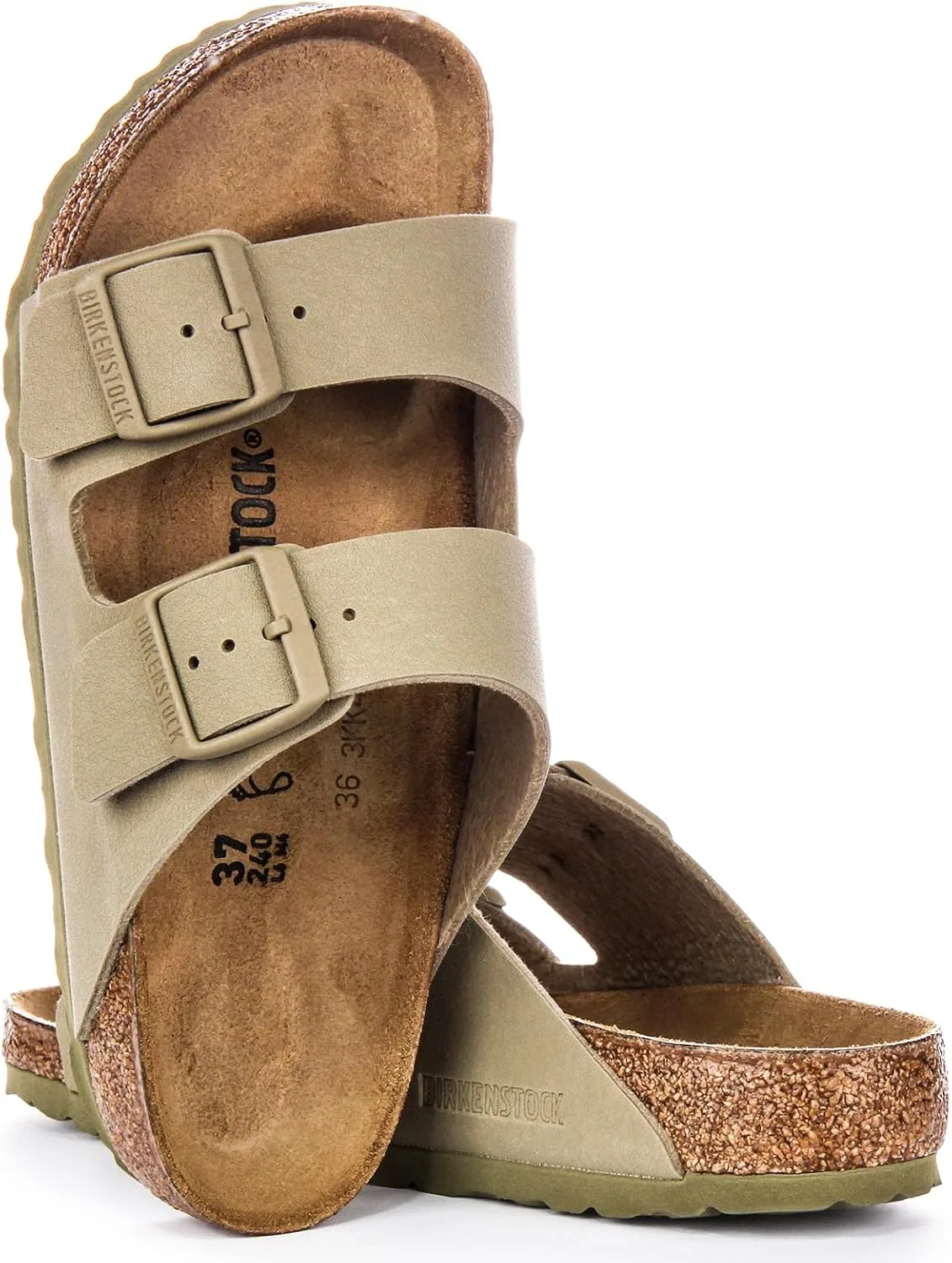 Мужские сабо Birkenstock Arizona из ЭВА, Taupe — фото 2