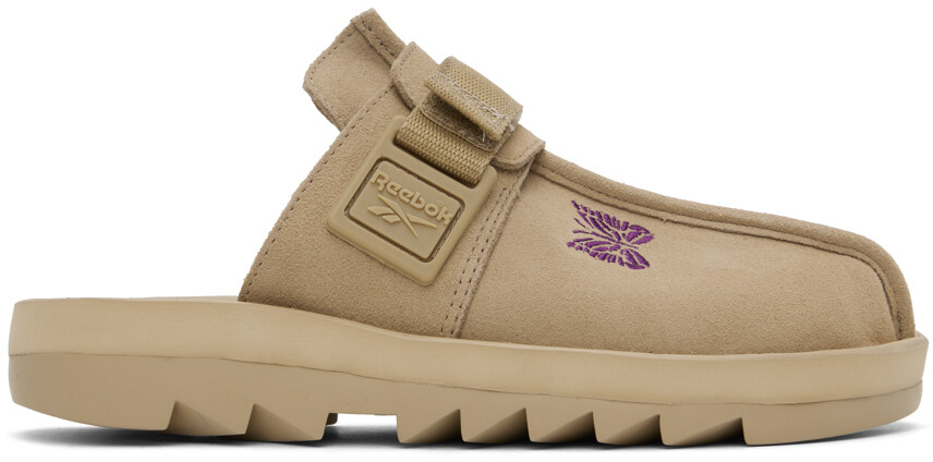

Бежевые сандалии Reebok Classics Edition Beatnik NEEDLES