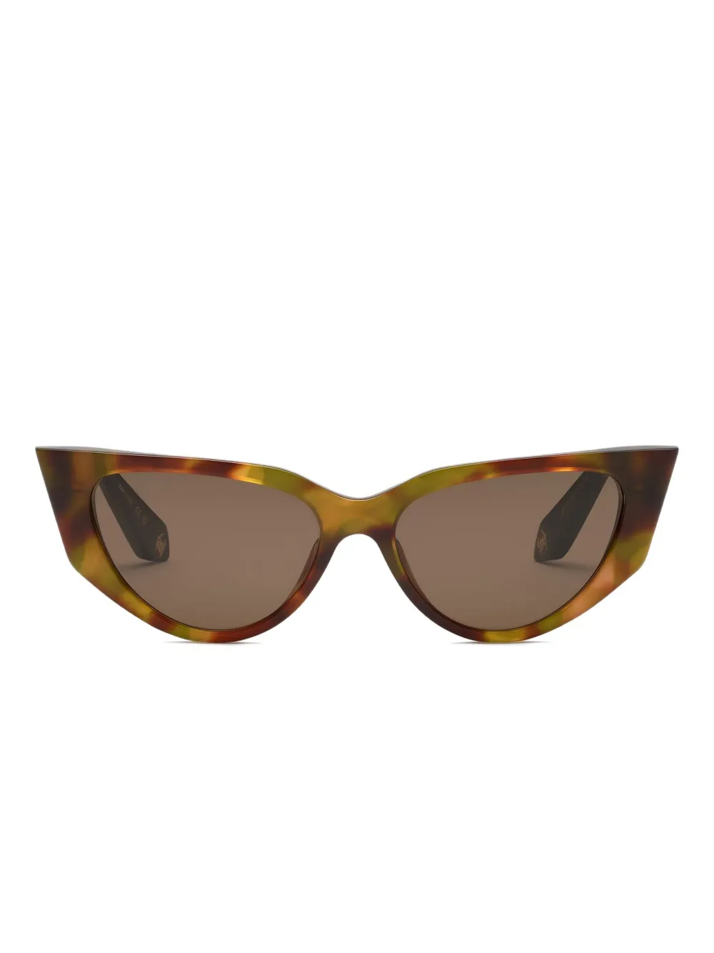 

Солнцезащитные очки в оправе 'кошачий глаз' Roberto Cavalli, коричневый