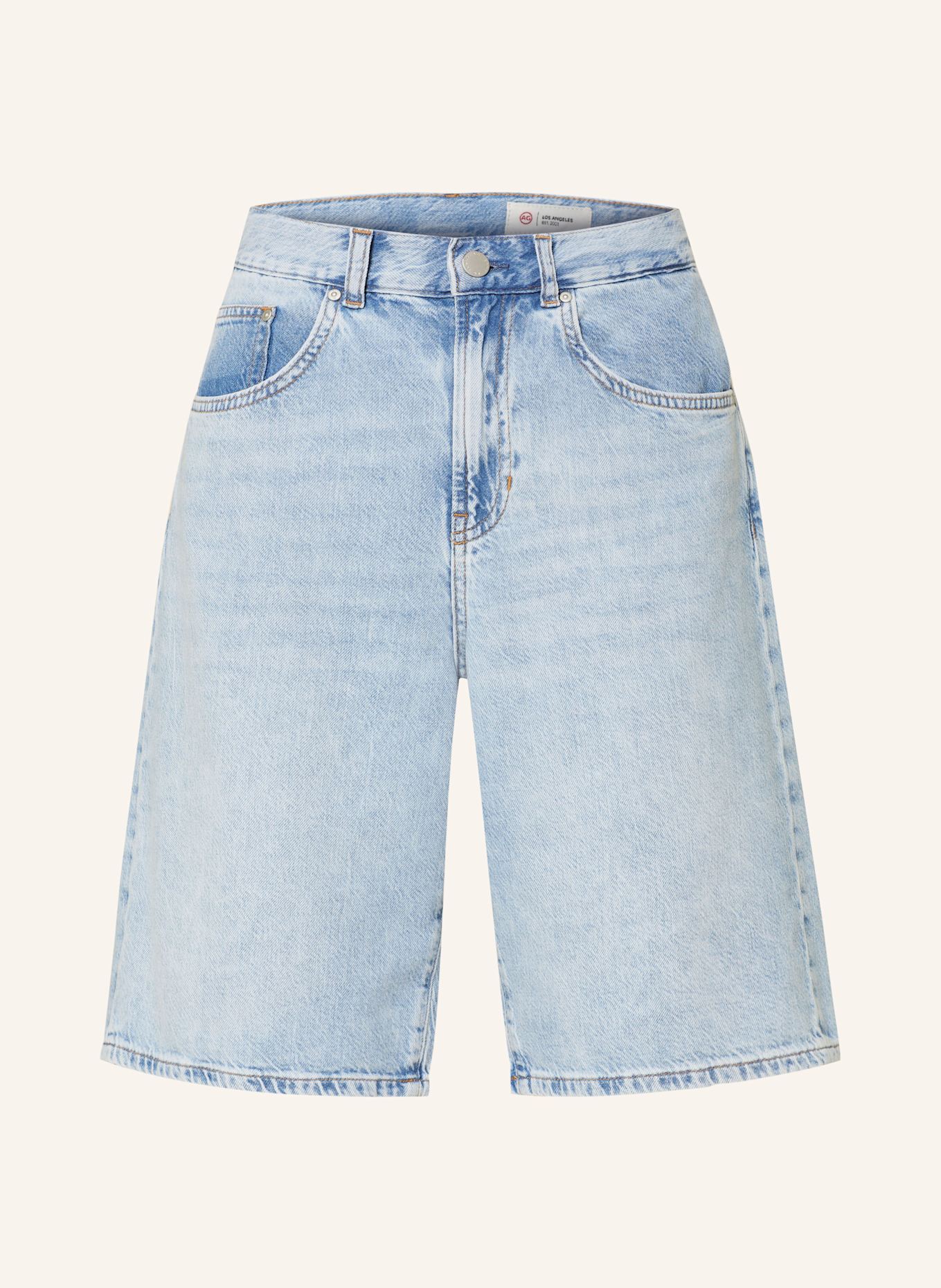 

Джинсовые шорты талия Ag Jeans, мультиколор