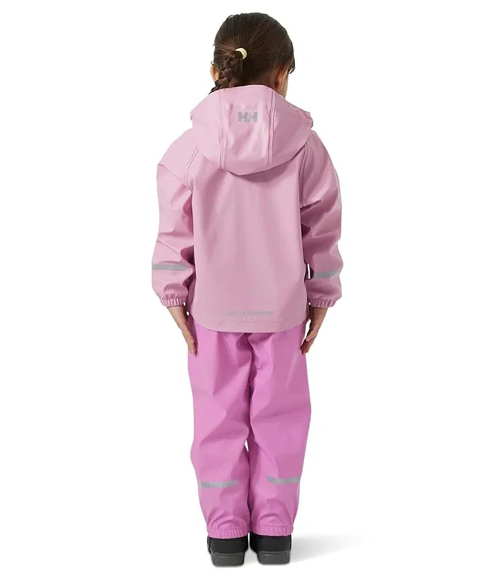 Дождевой костюм Bergen 2.0 Pu Rainset Helly Hansen Kids, Meta Pink — фото 2