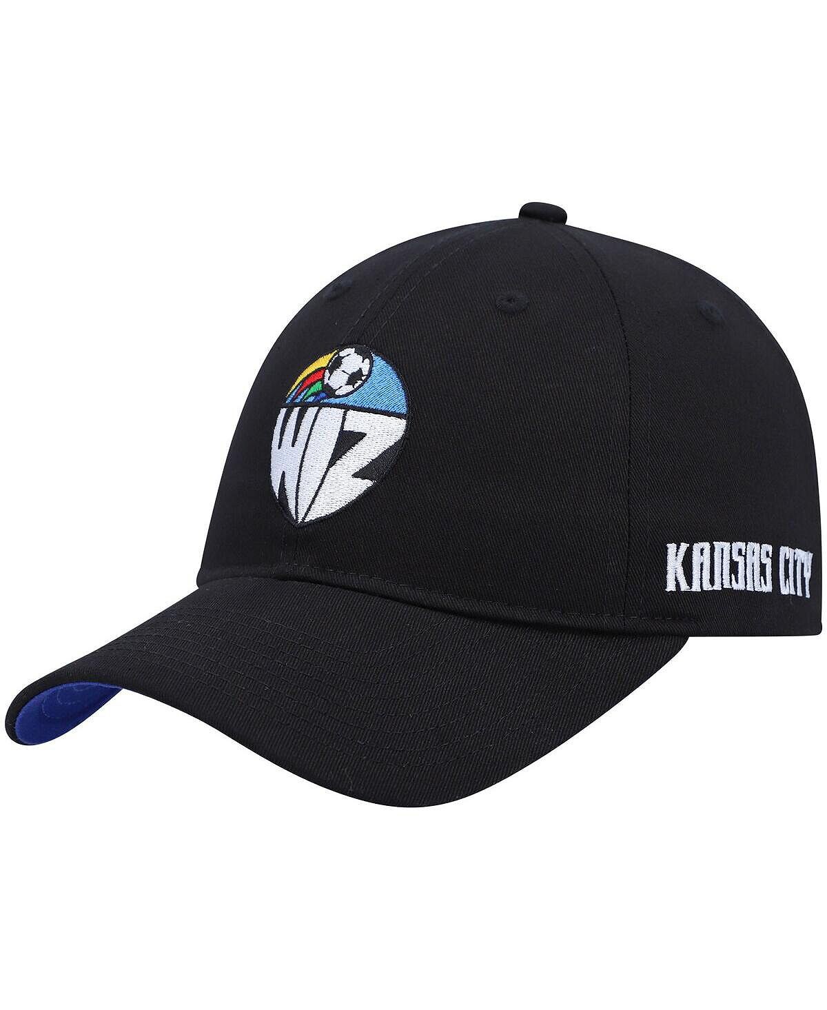 

Мужская черная регулируемая шляпа Kansas City Wiz Mitchell & Ness