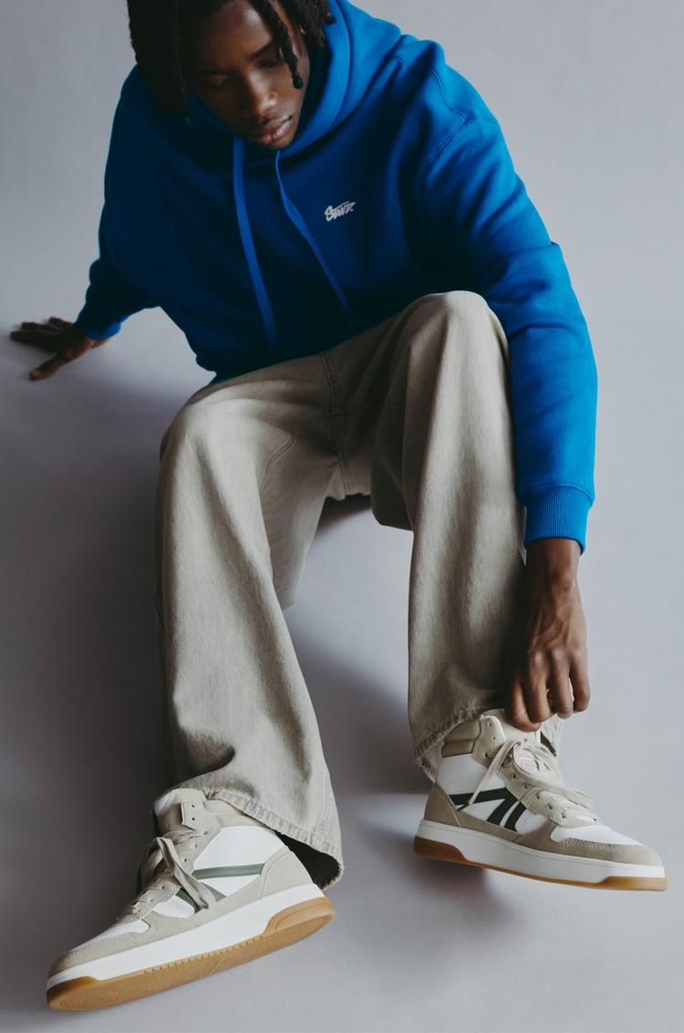 

Высокие кроссовки Pull And Bear, белый