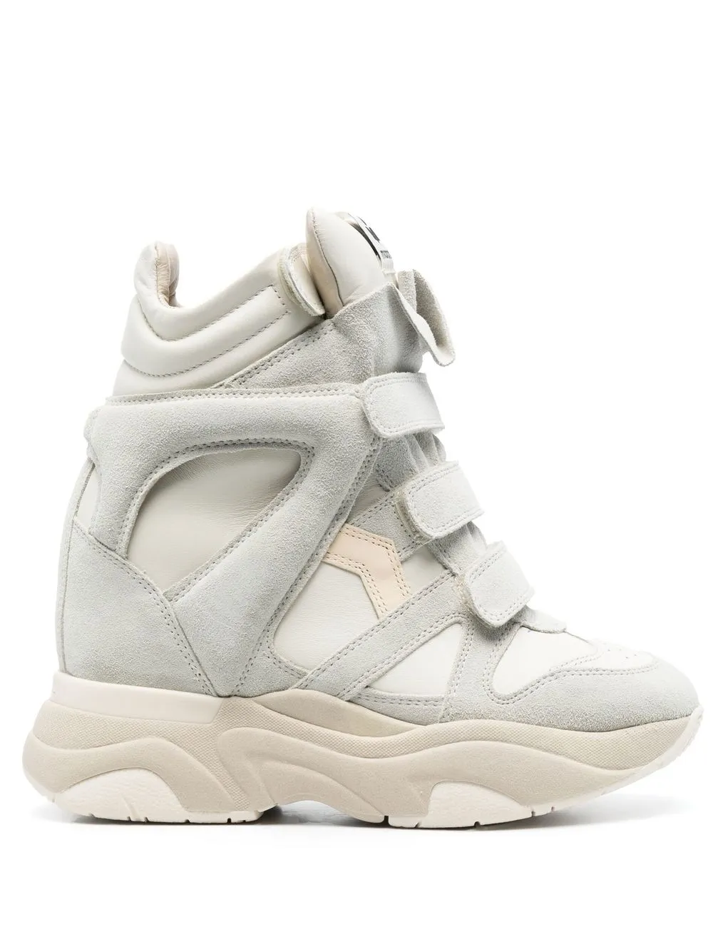 Высокие кроссовки Balskee ISABEL MARANT, белый