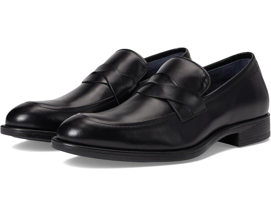 

Лоферы Johnston & Murphy Collection Flynch Braided Strap Loafer, цвет Black Italian Calfskin