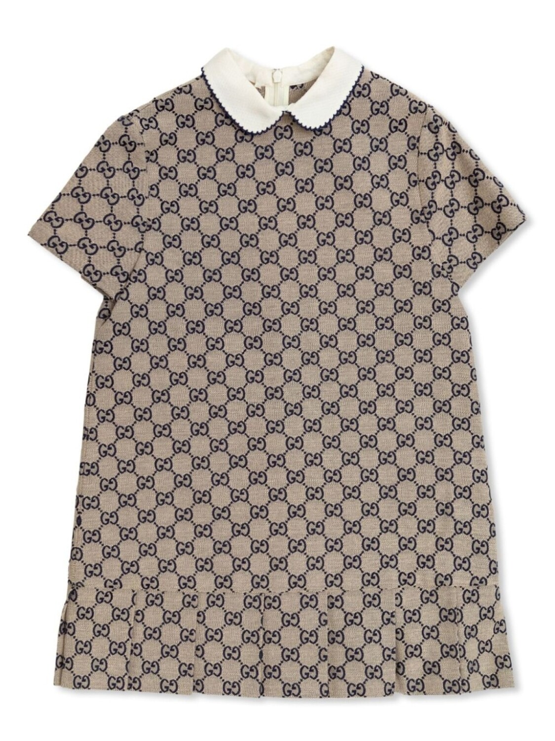 

Gucci Kids платье из ткани GG Canvas, нейтральный цвет