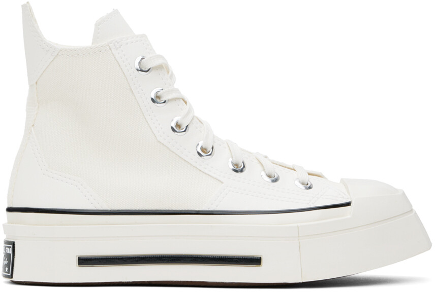 Белые кроссовки Chuck 70 De Luxe Squared Converse