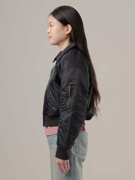 Укороченная куртка-бомбер Bowie Levi's, Blacks — фото 2