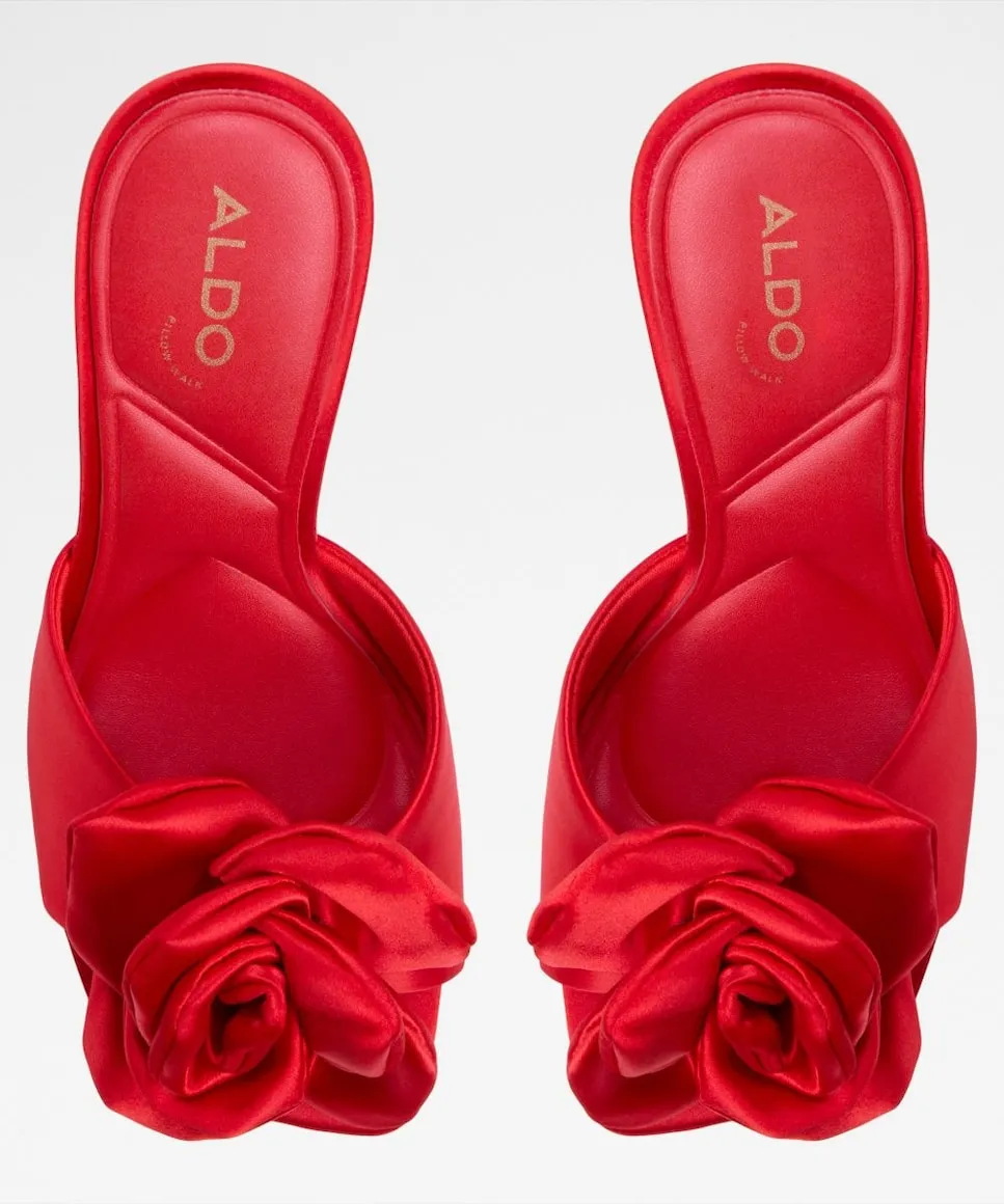 Женские мюли с квадратным носком Aldo, красный — фото 3